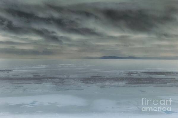 Water Art Print featuring the photograph Gray Day by Lauren Leigh Hunter Fine Art Photography
