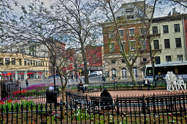 Greenwich Village Art Print featuring the photograph Greenwich Village New York City by Joan Reese