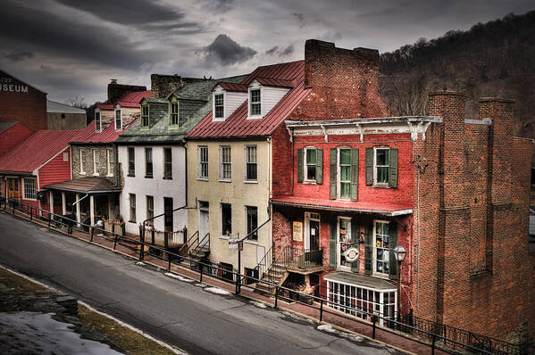 Hdr Art Print featuring the photograph Harper's Ferry by T Cairns
