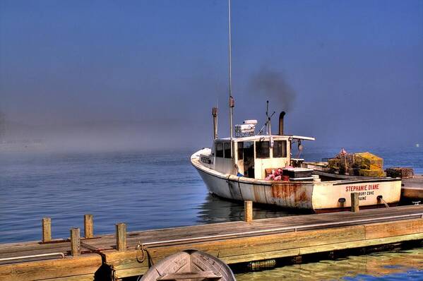 Water Art Print featuring the photograph Heading Out to Sea by Greg DeBeck