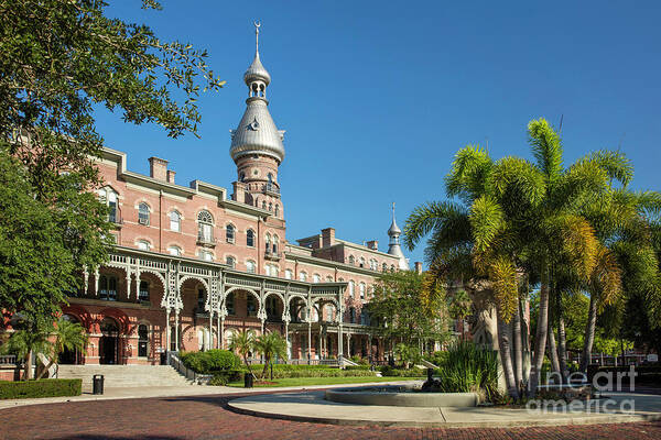 Tampa Art Print featuring the photograph Henry B. Plant Museum - Tampa by Brian Jannsen