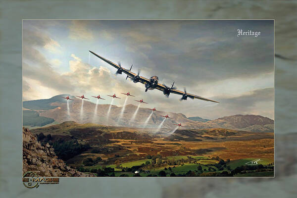 War Art Print featuring the digital art Heritage  by Peter Van Stigt