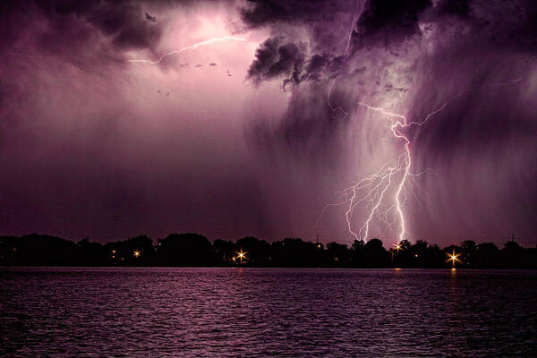 Lightning Art Print featuring the photograph High Strike by James BO Insogna