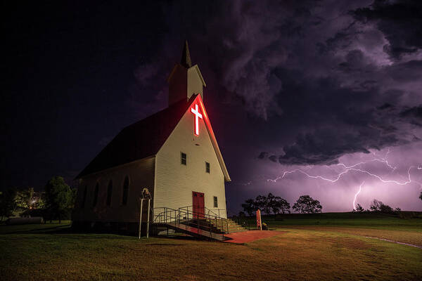 Prints Art Print featuring the photograph Holier Than Thou by Aaron J Groen