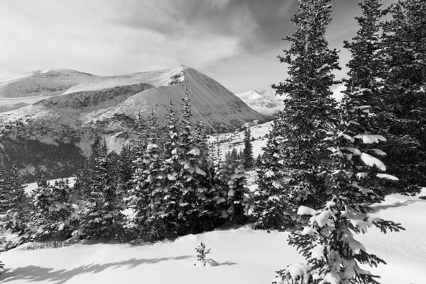 Colorado Art Print featuring the photograph Hoosier Pass Winter Landscape by Cascade Colors
