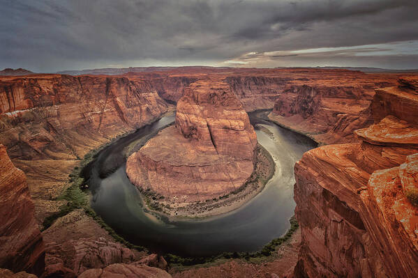 Horseshoe Bend Art Print featuring the photograph Horseshoe Bend by Mike Dunn