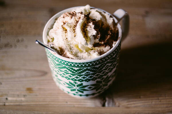 Drink Art Print featuring the photograph Hot Chocolate by Pati Photography