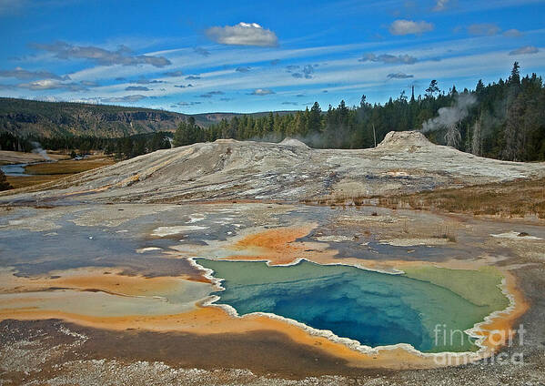 Spring Art Print featuring the photograph Hot Spring by Robert Pilkington
