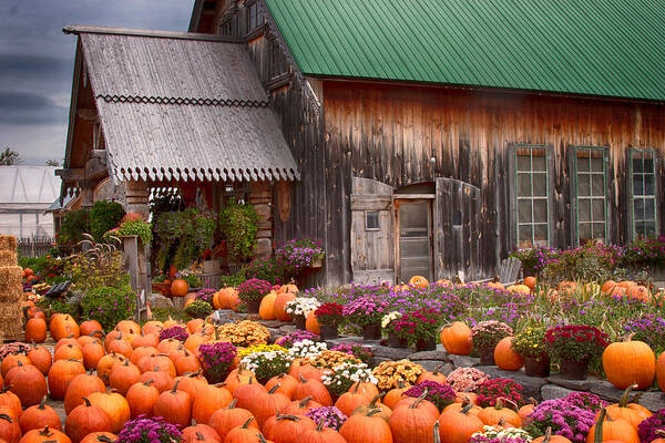 #jefffolger Art Print featuring the photograph Hudaks Cider mill and farmstand by Jeff Folger