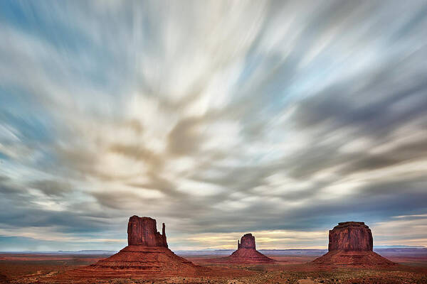 Artwork Art Print featuring the photograph In the Clouds by Jon Glaser