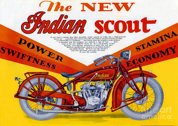 Indian Art Print featuring the digital art Indian Scout by Steven Parker