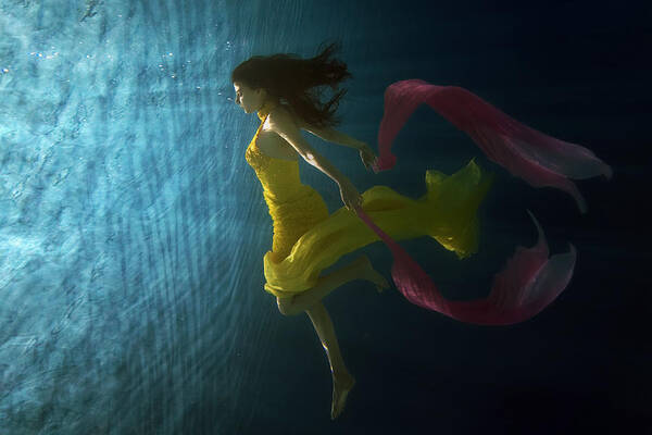 Underwater Art Print featuring the photograph Involved IIi by Hendra Marbun