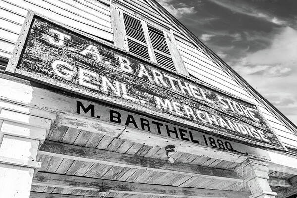 Store Art Print featuring the photograph J.A. Barthel Store by Scott Pellegrin