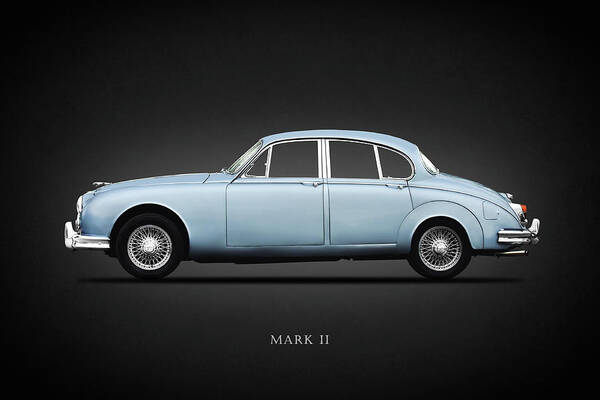 Jaguar Mk2 Art Print featuring the photograph Jaguar Mk2 by Mark Rogan