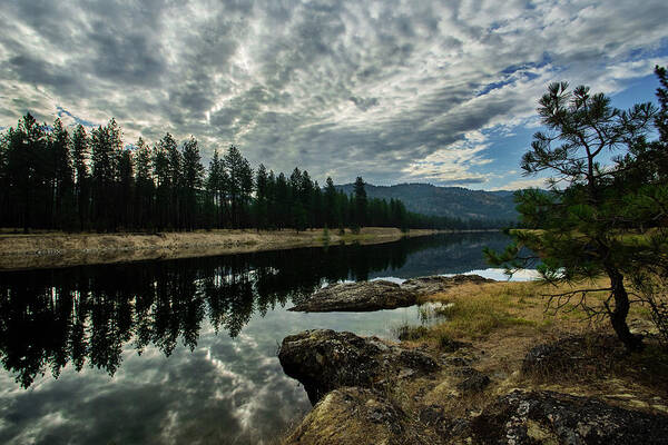 Kettle River Art Print featuring the photograph Kettle River at Barstow by Loni Collins