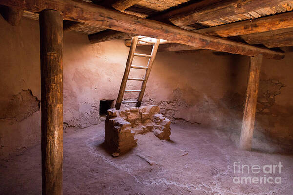 Pecos National Historical Park Art Print featuring the photograph Kiva by Jim West