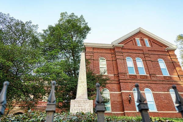 Knoxville Art Print featuring the photograph Knoxville Capital Monument by Sharon Popek