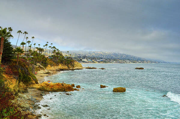 Laguna Beach Coastline Art Print featuring the photograph Laguna Beach Coastline by Glenn McCarthy Art and Photography