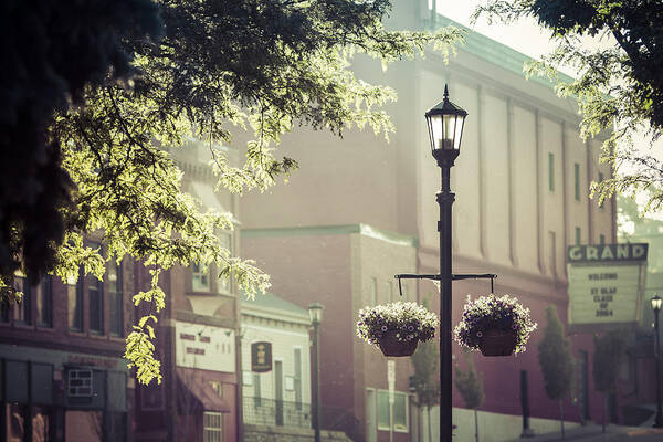 Northfield Art Print featuring the photograph Lamppost 1 by Joe Miller