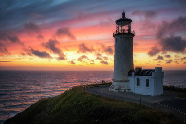 North Head Lighthouse Art Print featuring the photograph Lasting Light by Ryan Manuel