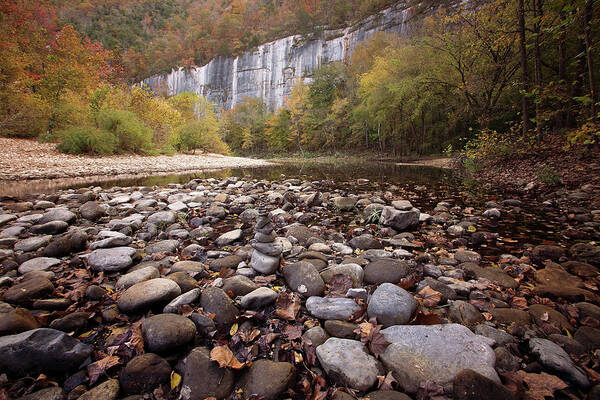 Buffalo River Art Print featuring the photograph Leave No Trace by Eilish Palmer