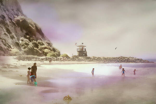 Laguna Nigel Art Print featuring the photograph Let the Children Play by Diana Angstadt