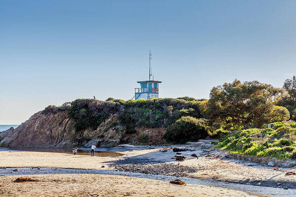 Lifeguard Art Print featuring the photograph Lifeguard Shack #2 by Gene Parks