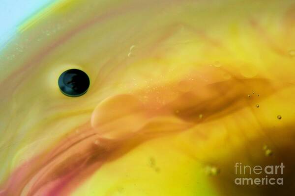Abstract Art Print featuring the photograph Liquispace 06 by Aimelle Ml