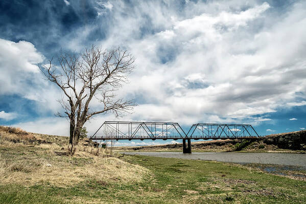 Colorado Art Print featuring the photograph Lobato Bridge in Colorado by Mary Lee Dereske