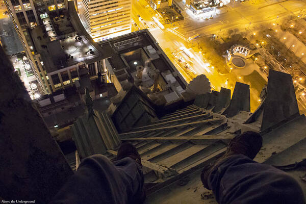 Footsie Art Print featuring the photograph Looking Down by Tyler Adams