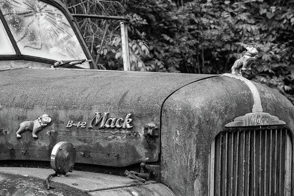 Truck Art Print featuring the photograph Mack Bulldog by Jurgen Lorenzen