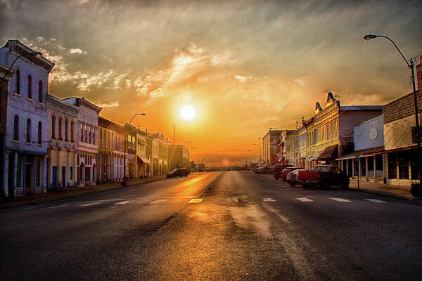 Main Street Art Print featuring the photograph Main Street USA by Jolynn Reed