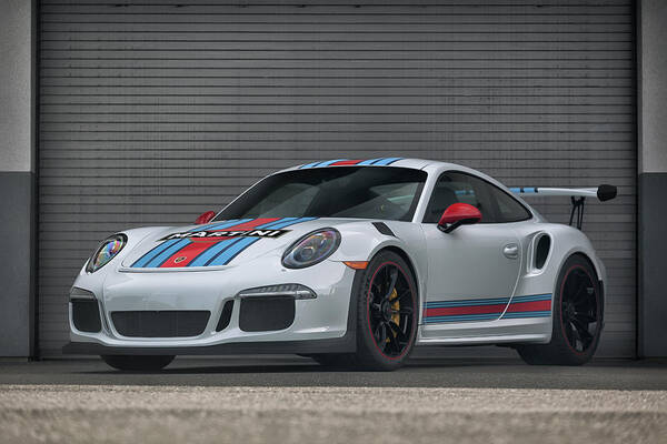 Cars Art Print featuring the photograph #Martini #Porsche 911 #GT3RS #Print by ItzKirb Photography