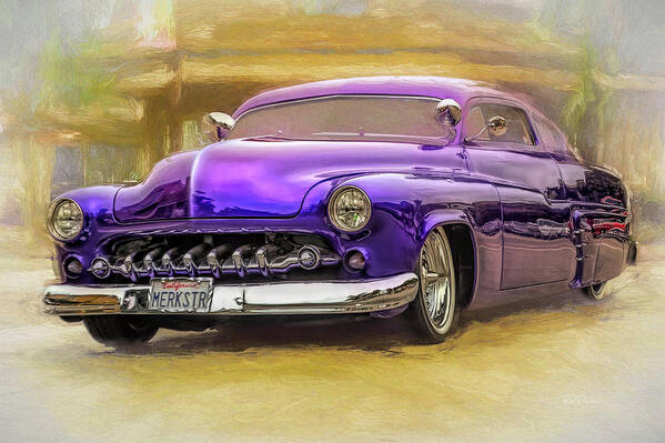 Automotive Art Print featuring the photograph Mercury by Bill Posner