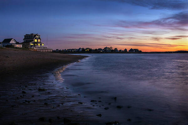 Landscape Art Print featuring the photograph Merrimack River, Plum Island, MA by Betty Denise