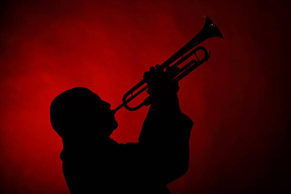 Mike Vax Art Print featuring the photograph Mike Vax Professional Trumpet Player Photographic Print 3769.02 by M K Miller