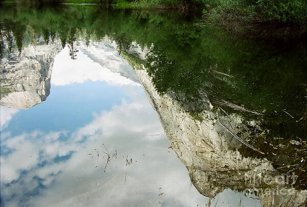 Mirror Lake Art Print featuring the photograph Mirrored by Kathy McClure