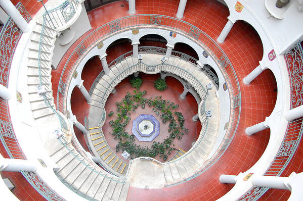 Mission Inn Art Print featuring the photograph Mission Inn Rotunda 1 by Amy Fose