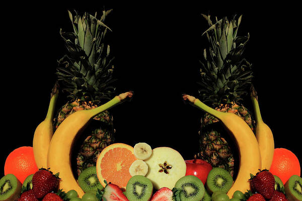 Fruit Art Print featuring the photograph Mixed Fruits by Shane Bechler