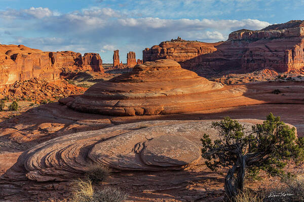 Moab Art Print featuring the photograph Moab Back Country by Dan Norris
