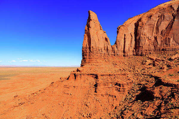 Monument Valley Art Print featuring the photograph Monument Valley Utah by Raul Rodriguez