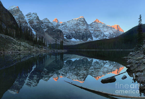  Art Print featuring the photograph Moraine Lake Morning by Adam Jewell