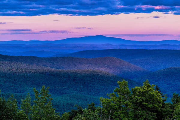 East Dover Vermont Art Print featuring the photograph Mount Monadnock From Vermont by Tom Singleton