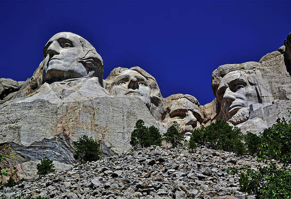 Mount Rushmore Art Print featuring the photograph Mount Rushmore 007 by George Bostian