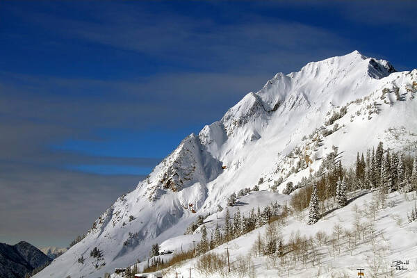 Landscape Art Print featuring the photograph Mount Superior in Winter by Brett Pelletier