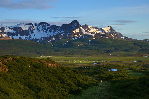 Mountains Art Print featuring the photograph Majesty of Iceland by Amanda Jones