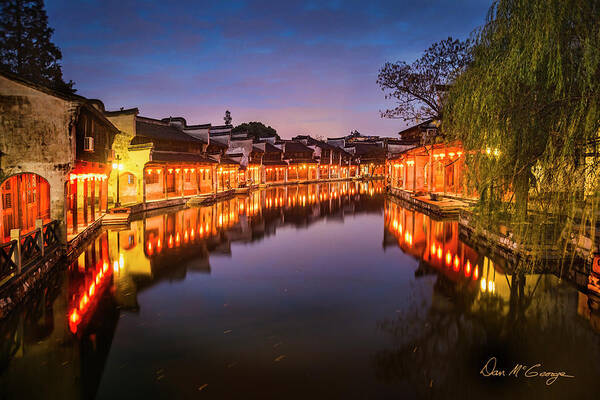 China Art Print featuring the photograph Nanxun Night by Dan McGeorge