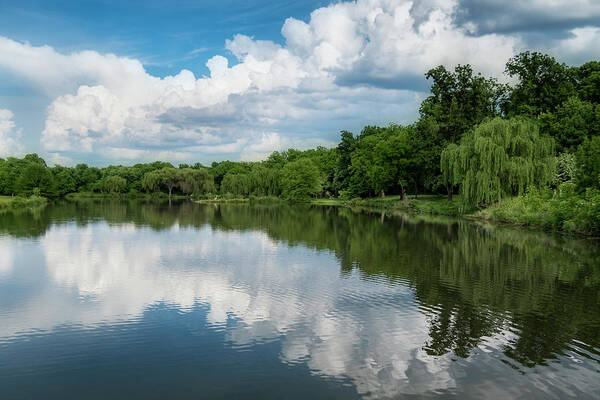 Nathanael Greene Park Art Print featuring the photograph Nathanael Greene Park by Allin Sorenson