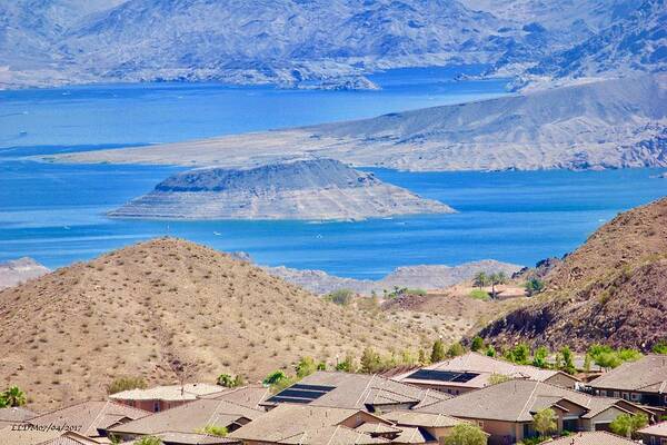All Products Art Print featuring the photograph Lake Mead by Lorna Maza