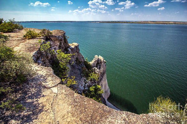 Del Rio Tx Art Print featuring the photograph No Diving by Grant Dupill